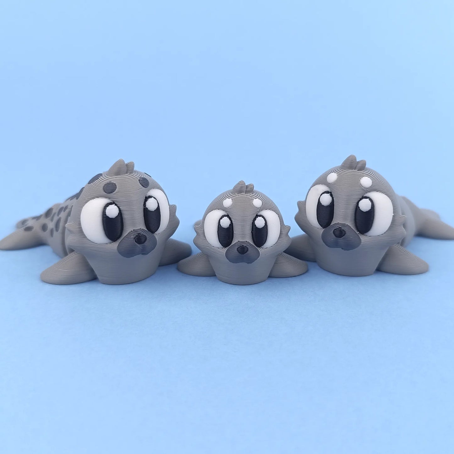Miniature Flexi Seal by Tattles Told 3D featuring a flexible, detailed design perfect for creative projects and collectibles.