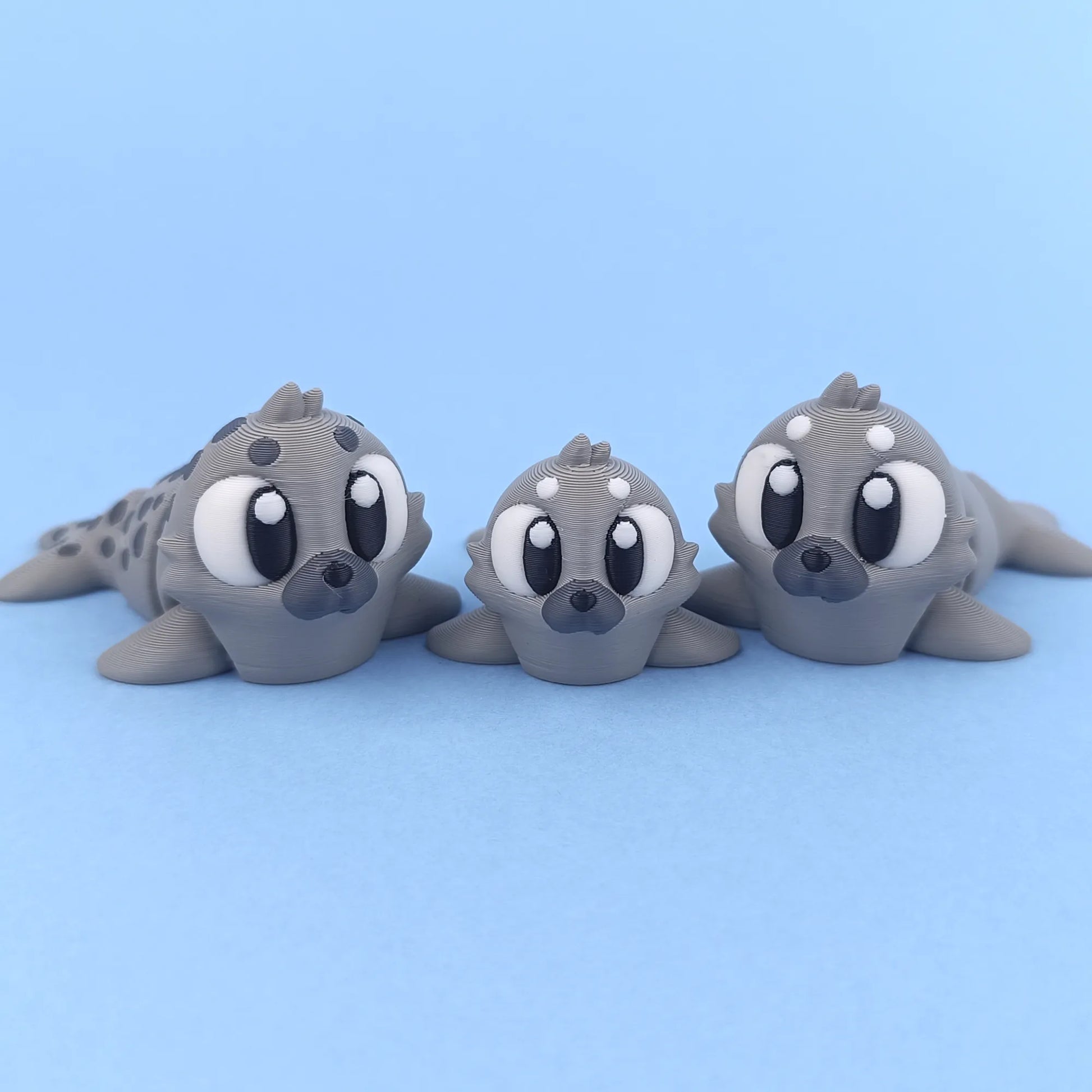 Miniature Flexi Seal by Tattles Told 3D featuring a flexible, detailed design perfect for creative projects and collectibles.