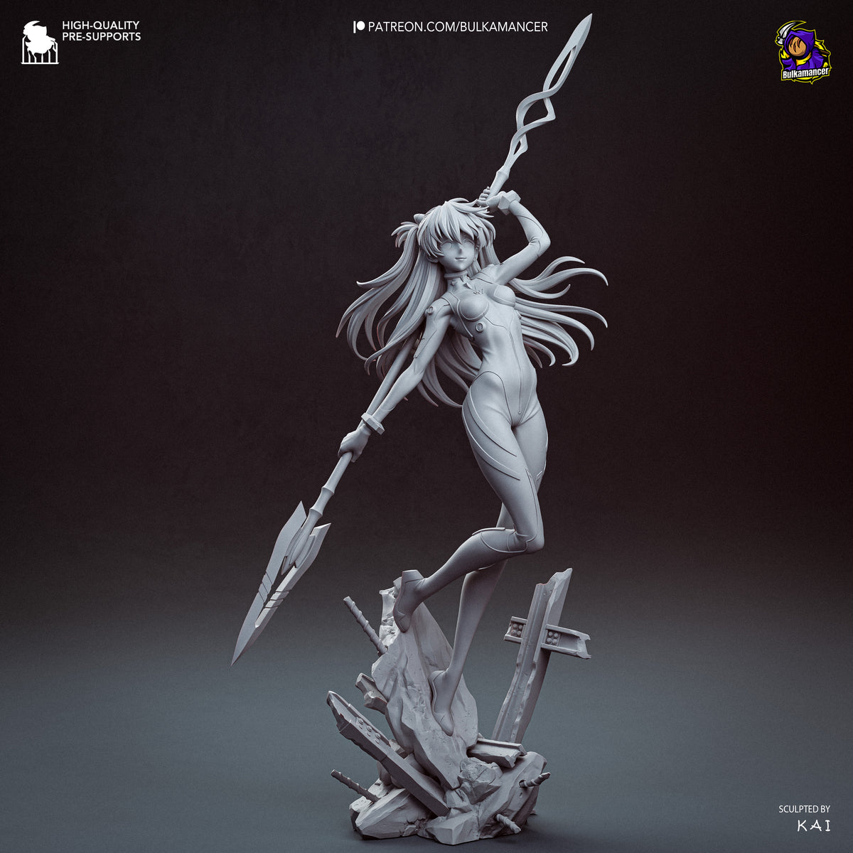 Ingeniero de escuadrón aerotransportado | Figura de kit de resina para garaje | Bulkamancer Sculpts