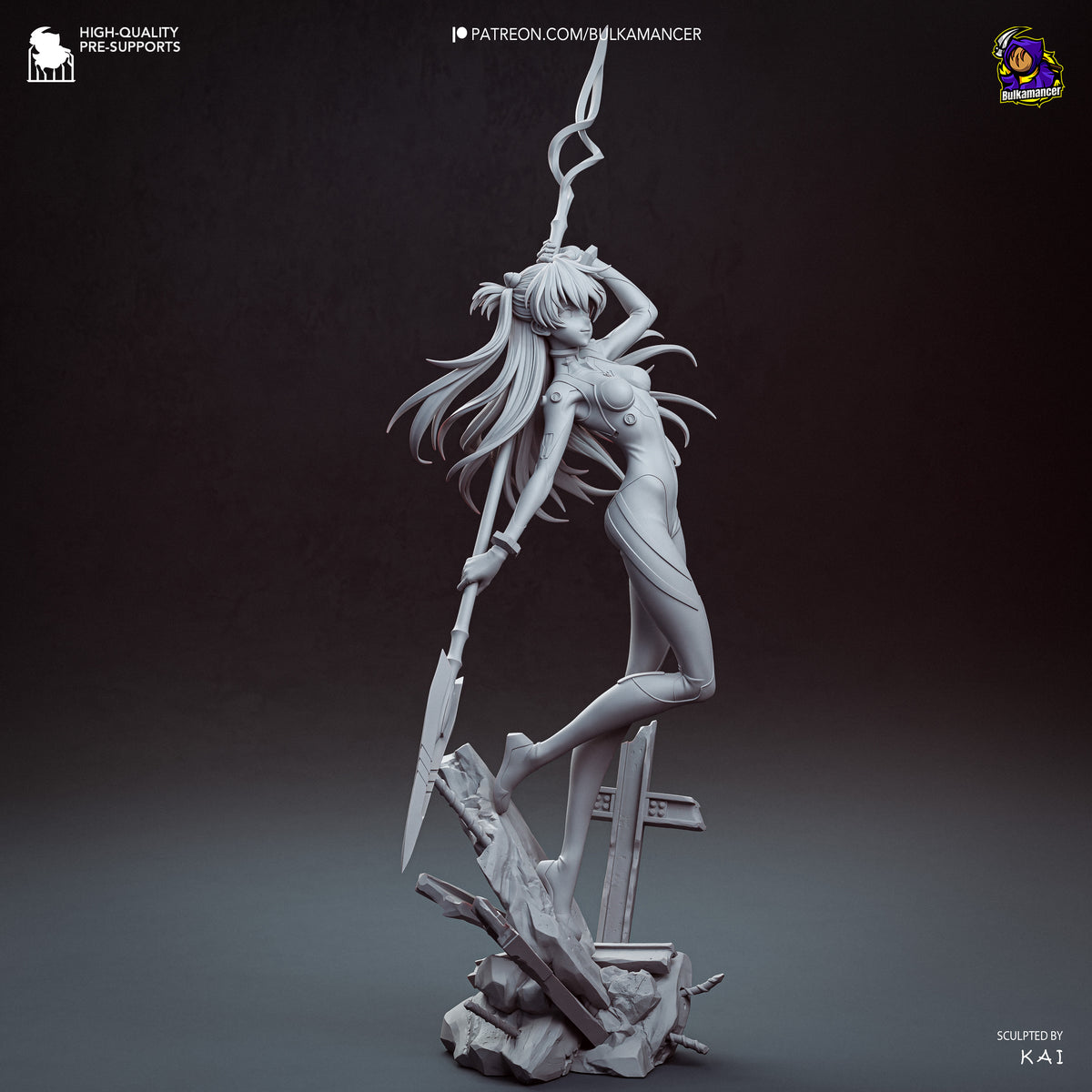Ingeniero de escuadrón aerotransportado | Figura de kit de resina para garaje | Bulkamancer Sculpts