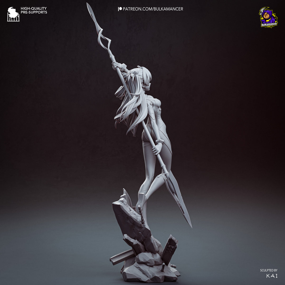 Ingeniero de escuadrón aerotransportado | Figura de kit de resina para garaje | Bulkamancer Sculpts