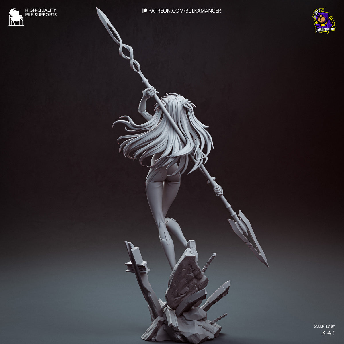 Ingeniero de escuadrón aerotransportado | Figura de kit de resina para garaje | Bulkamancer Sculpts