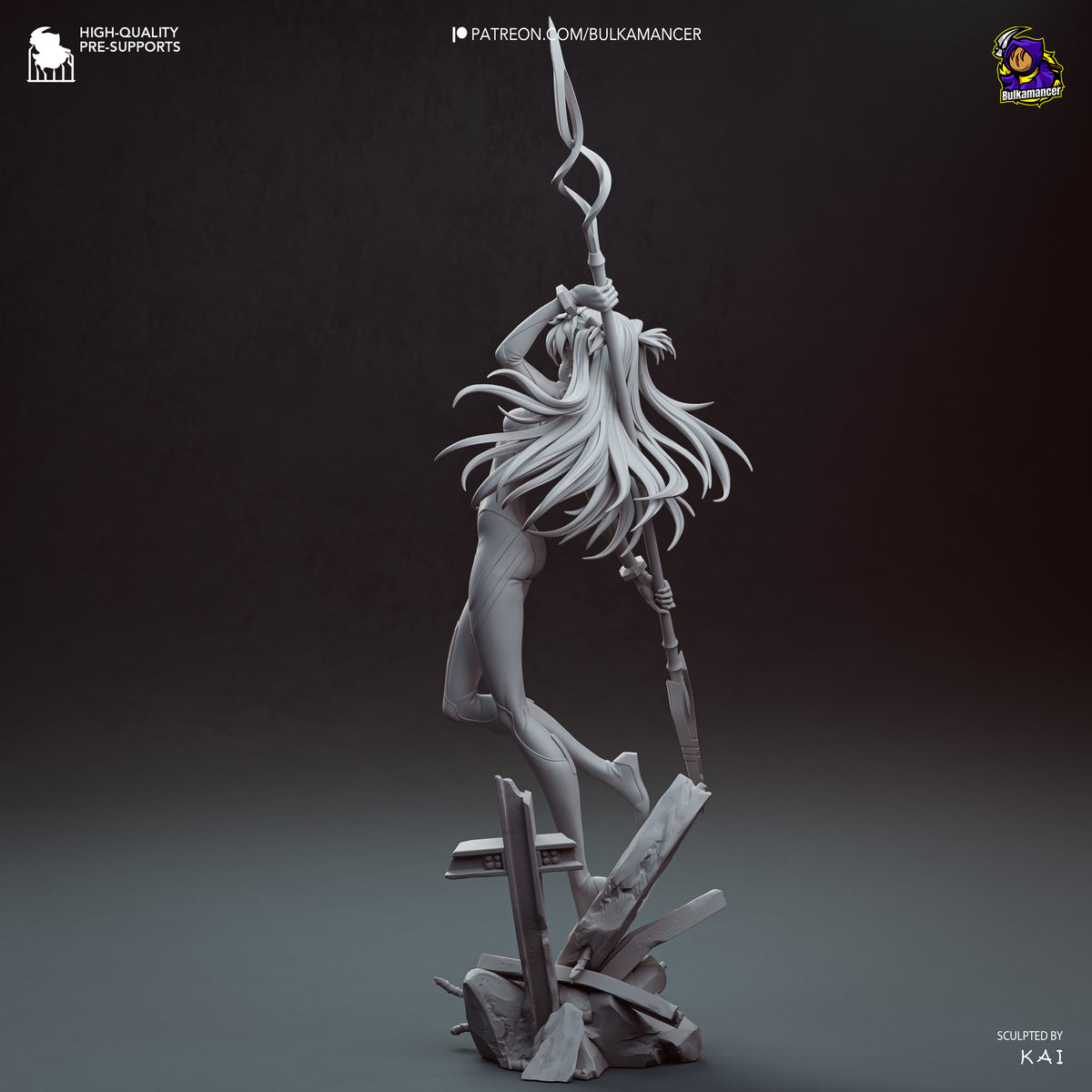 Ingeniero de escuadrón aerotransportado | Figura de kit de resina para garaje | Bulkamancer Sculpts
