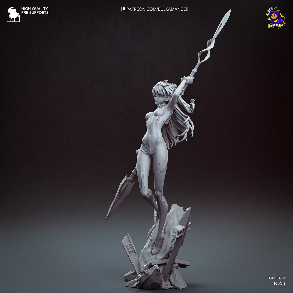 Ingeniero de escuadrón aerotransportado | Figura de kit de resina para garaje | Bulkamancer Sculpts