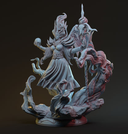 Selestia, Celestial Elf Sorceress Goddess Mage | Display Statue | Hardwitch Games