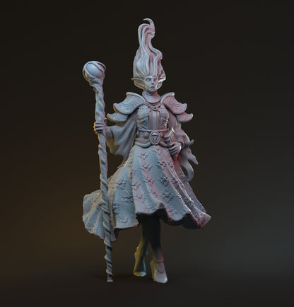 Selestia, Celestial Elf Sorceress Goddess Mage | Display Statue | Hardwitch Games