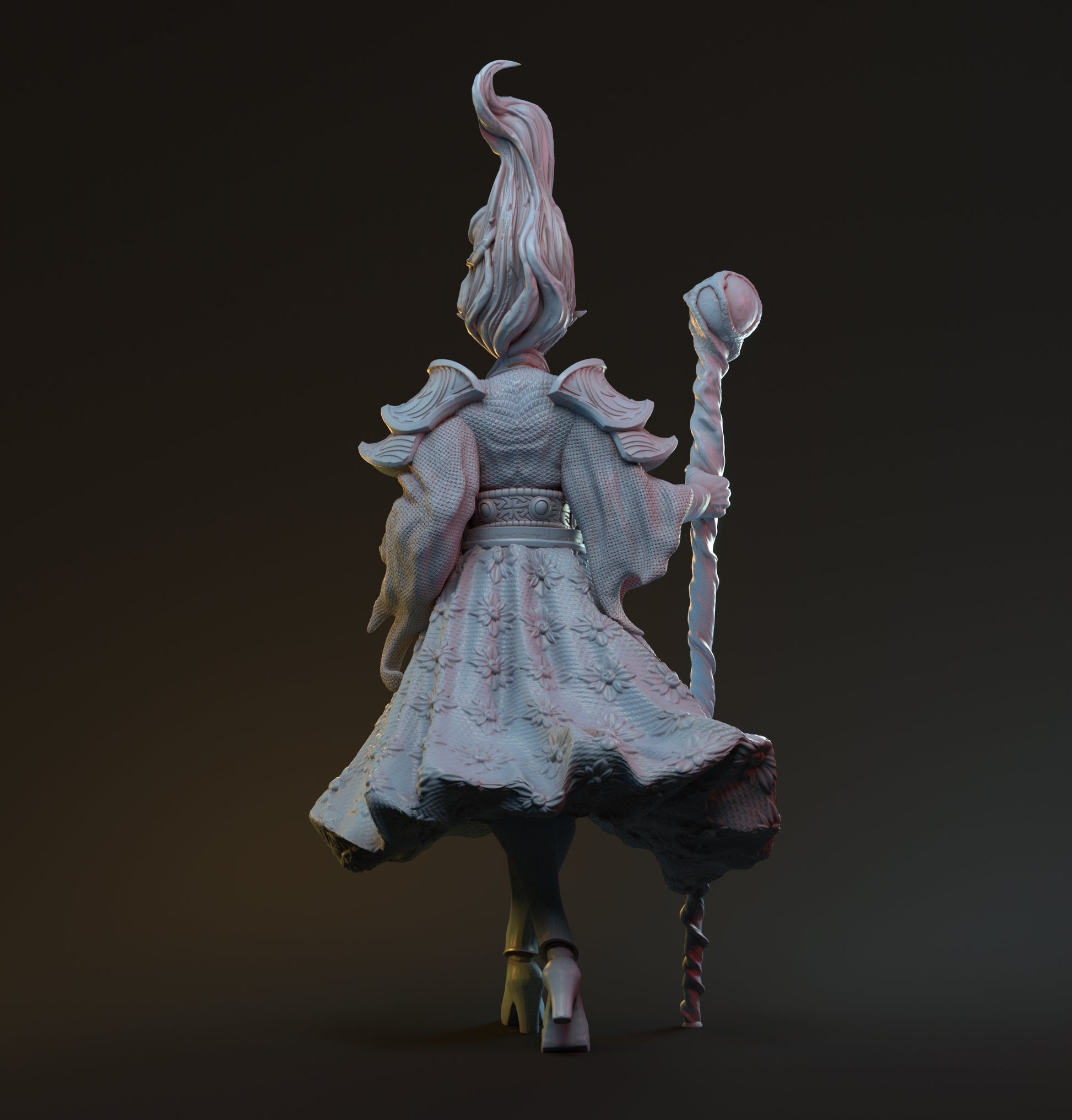 Selestia, Celestial Elf Sorceress Goddess Mage | Display Statue | Hardwitch Games