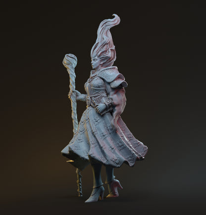 Selestia, Celestial Elf Sorceress Goddess Mage | Display Statue | Hardwitch Games