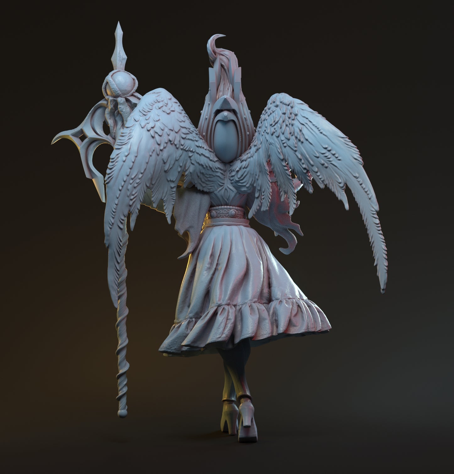 Selestia, Celestial Elf Sorceress Goddess Mage | Display Statue | Hardwitch Games