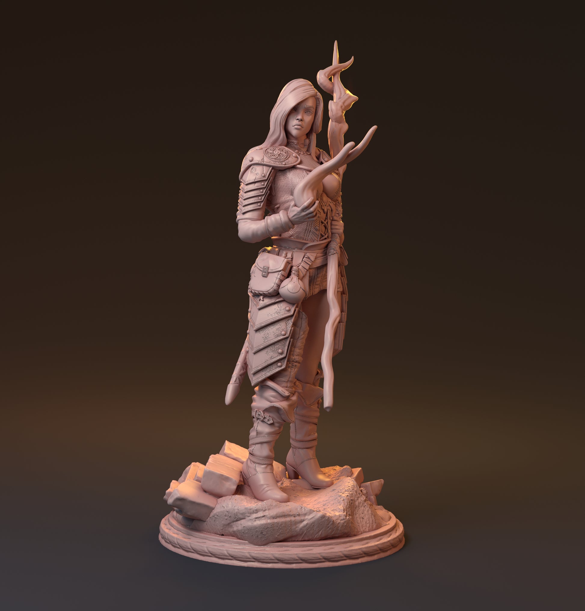 Shainor, Sorceress | D&D TTRPG Miniature | Hardwitch Games