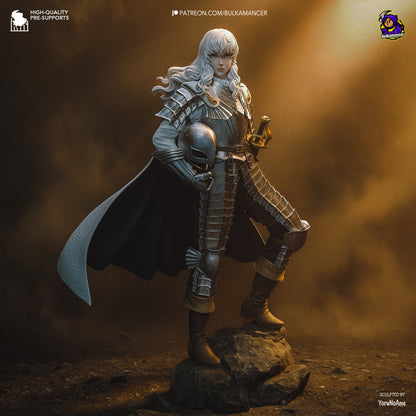 Silver Falcon | Resin Garage Kit Figure Game Fan Art | Bulkamancer Sculpts