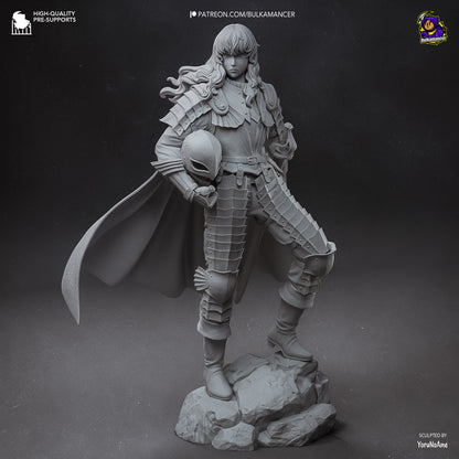 Silver Falcon | Resin Garage Kit Figure Game Fan Art | Bulkamancer Sculpts