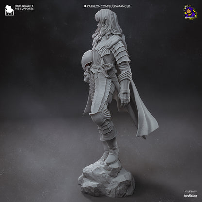 Silver Falcon | Resin Garage Kit Figure Game Fan Art | Bulkamancer Sculpts