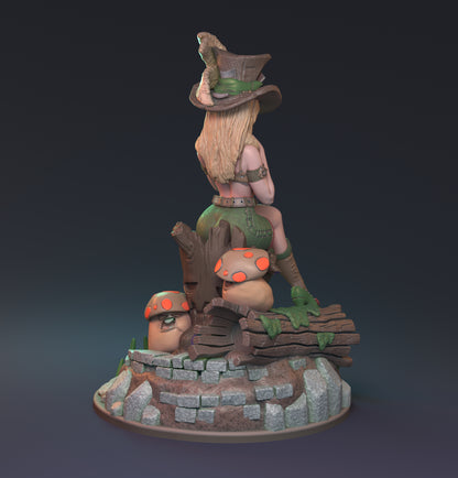 Speaking of Leprechauns Pin Up | D&D TTRPG Miniature | Hardwitch Games