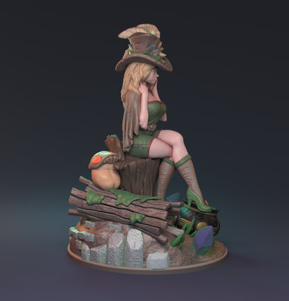 Speaking of Leprechauns Pin Up | D&D TTRPG Miniature | Hardwitch Games