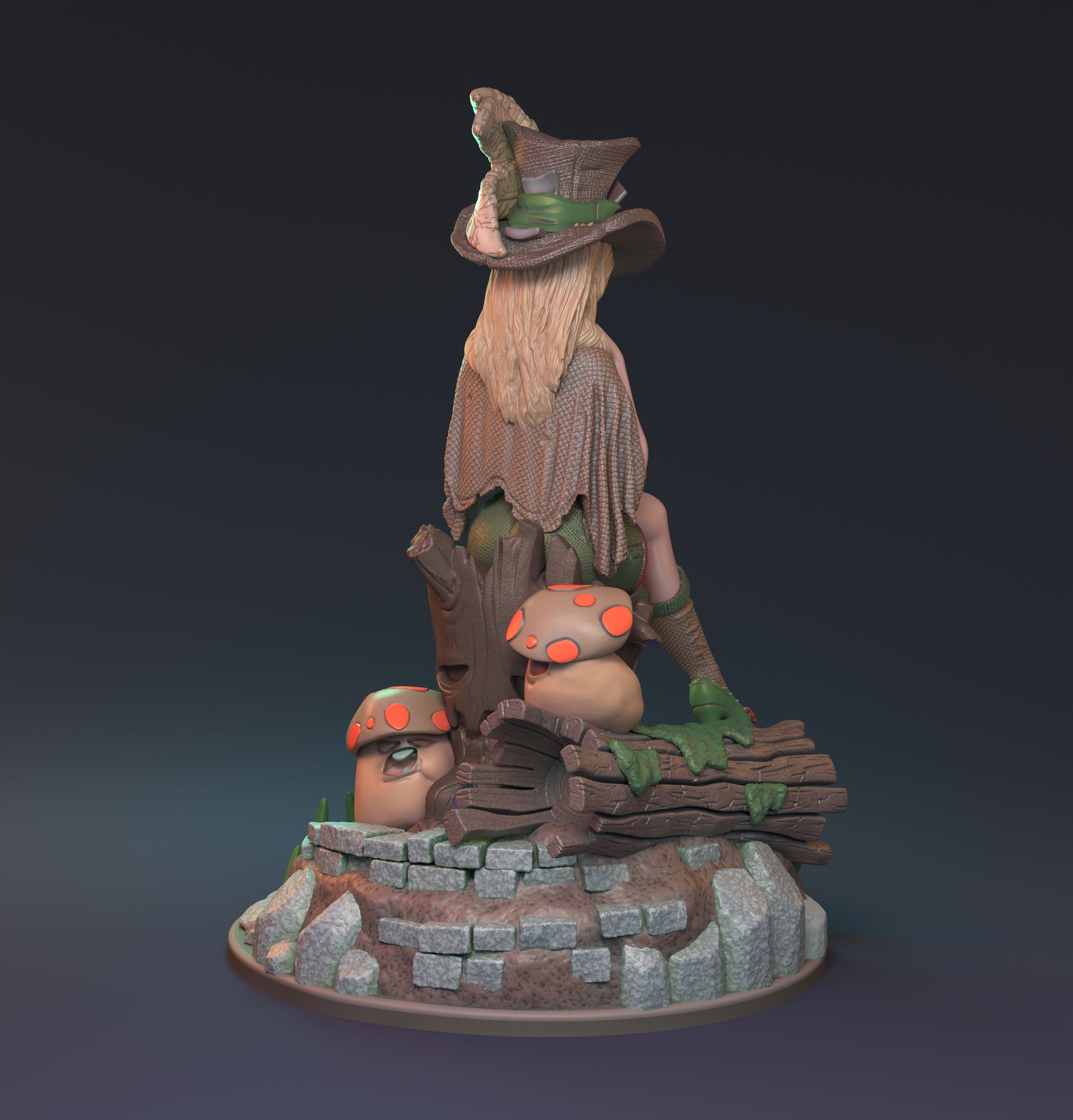 Speaking of Leprechauns Pin Up | D&D TTRPG Miniature | Hardwitch Games