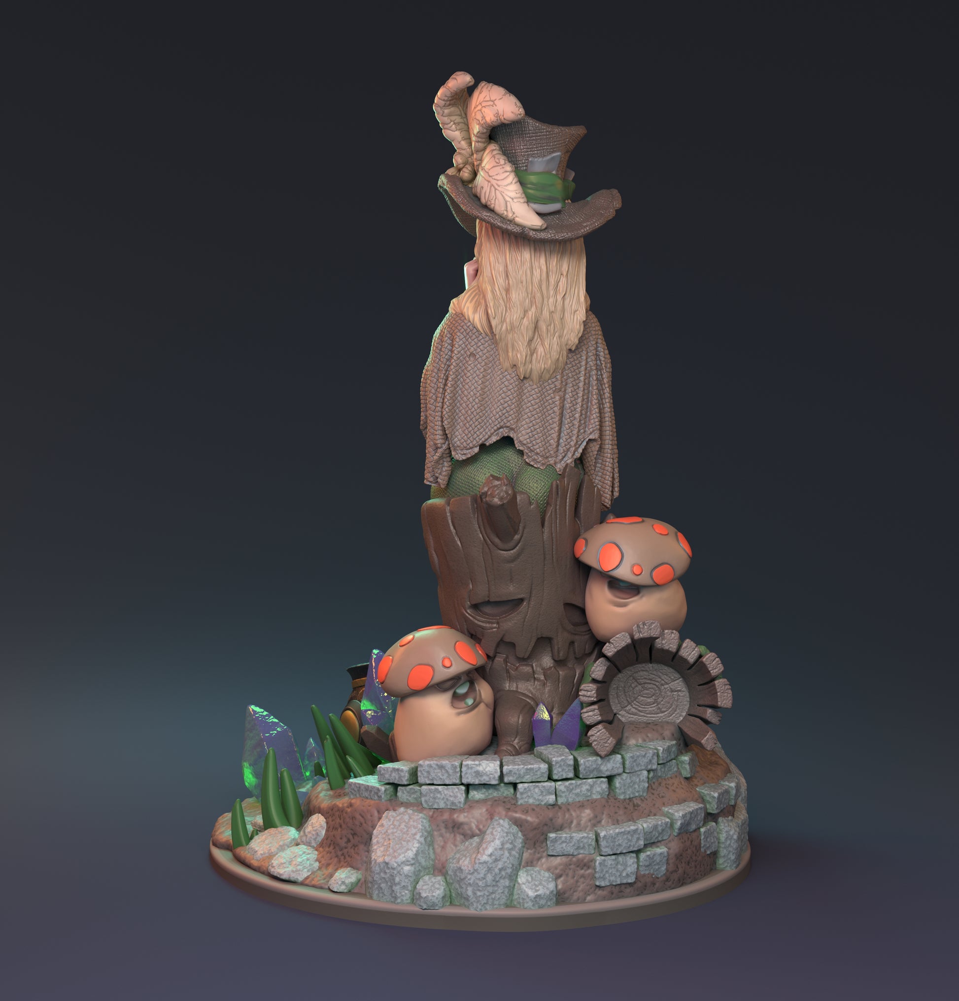 Speaking of Leprechauns Pin Up | D&D TTRPG Miniature | Hardwitch Games