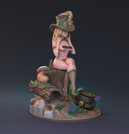 Speaking of Leprechauns Pin Up | D&D TTRPG Miniature | Hardwitch Games