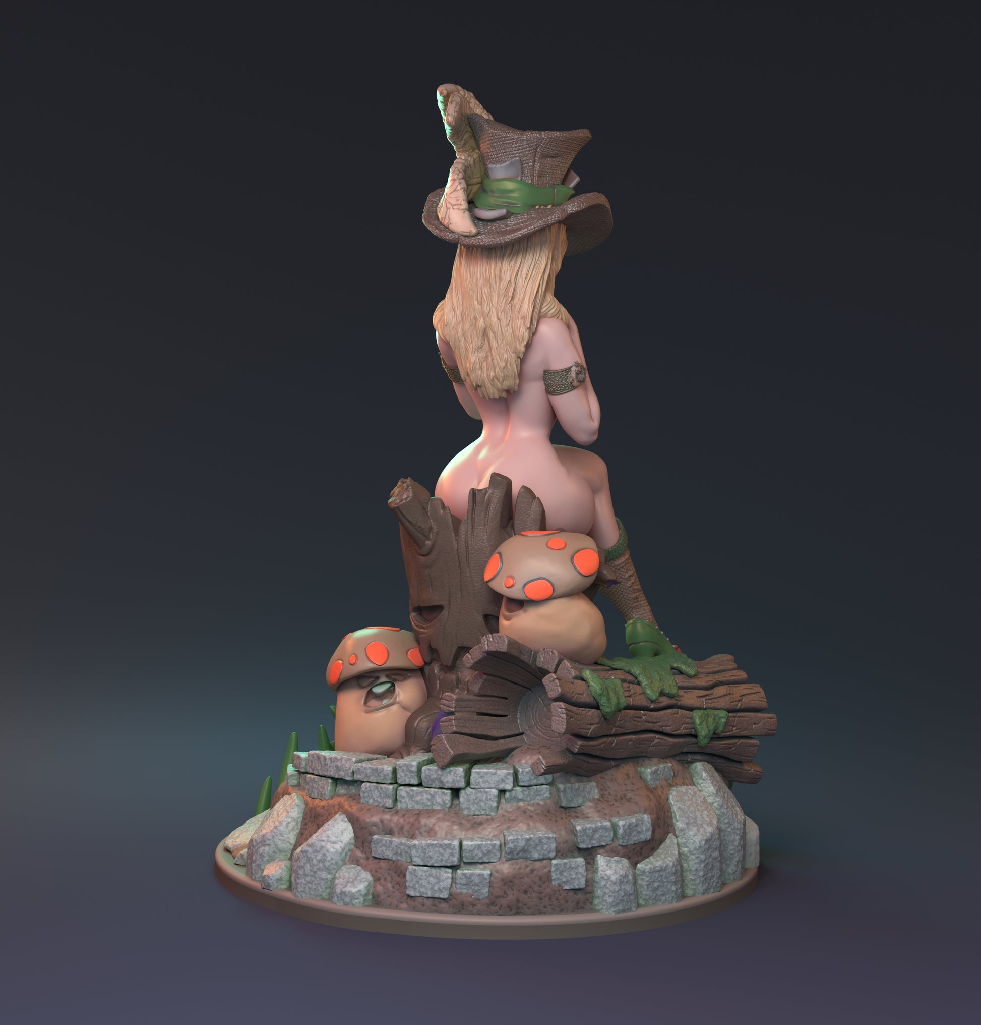 Speaking of Leprechauns Pin Up | D&D TTRPG Miniature | Hardwitch Games