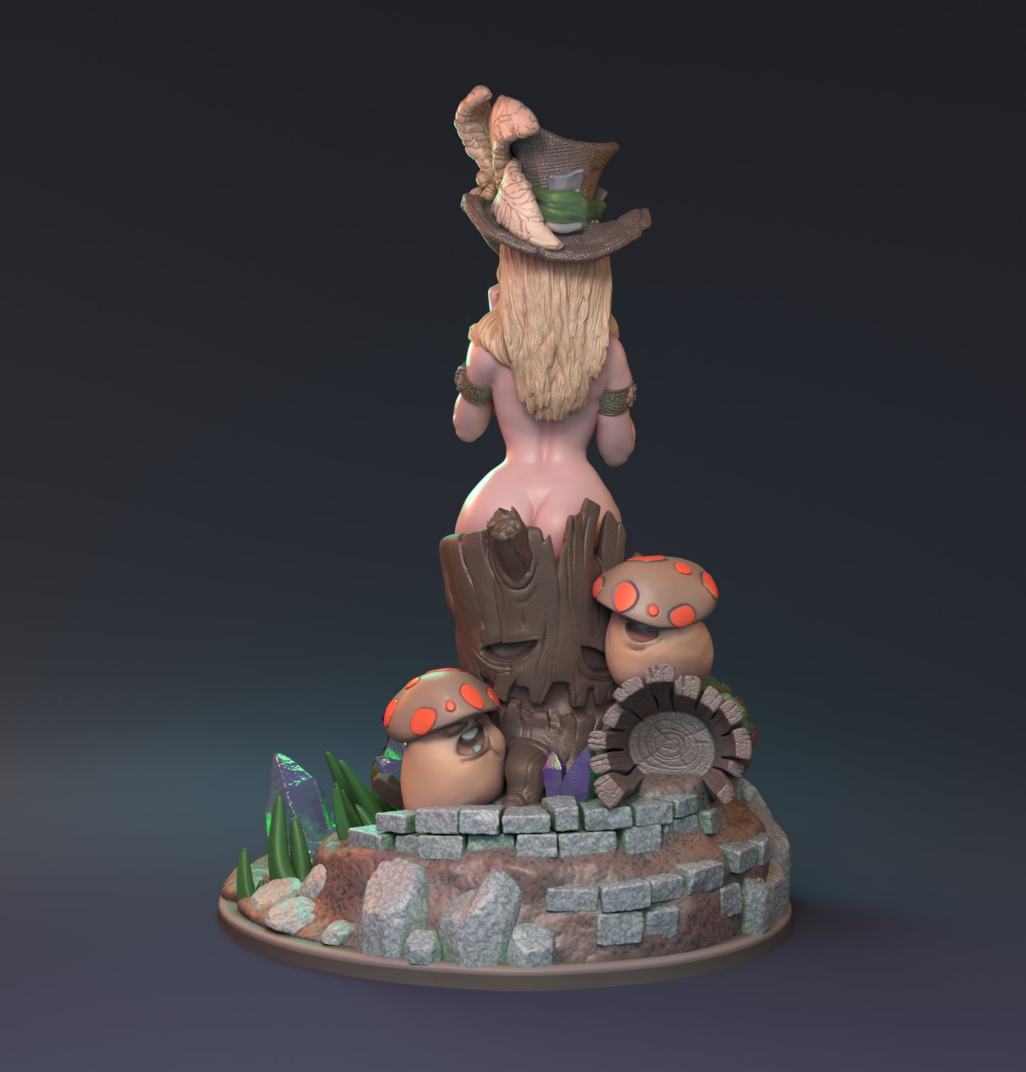 Speaking of Leprechauns Pin Up | D&D TTRPG Miniature | Hardwitch Games