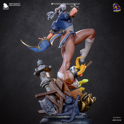 Ingeniero de escuadrón aerotransportado | Figura de kit de resina para garaje | Bulkamancer Sculpts