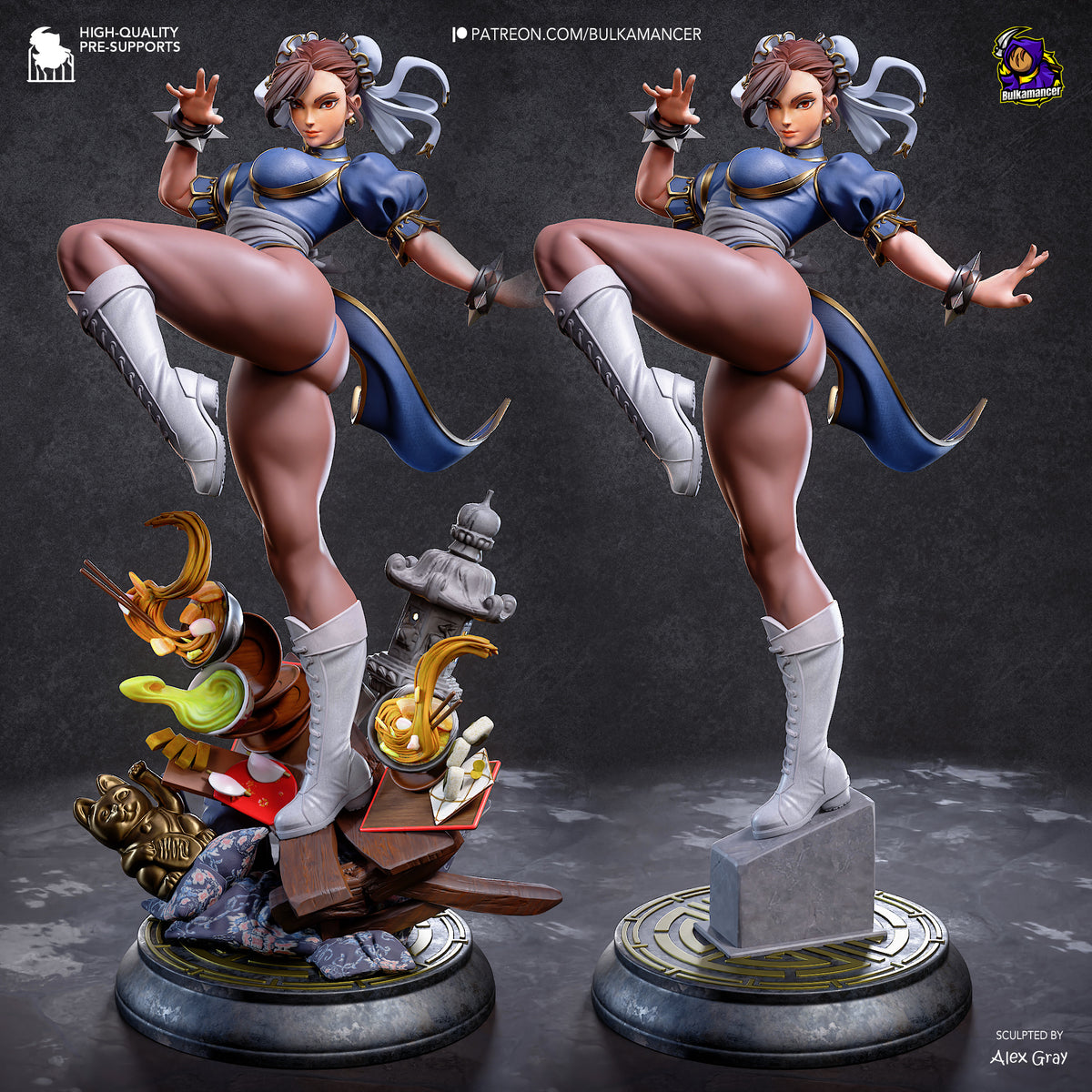 Ingeniero de escuadrón aerotransportado | Figura de kit de resina para garaje | Bulkamancer Sculpts