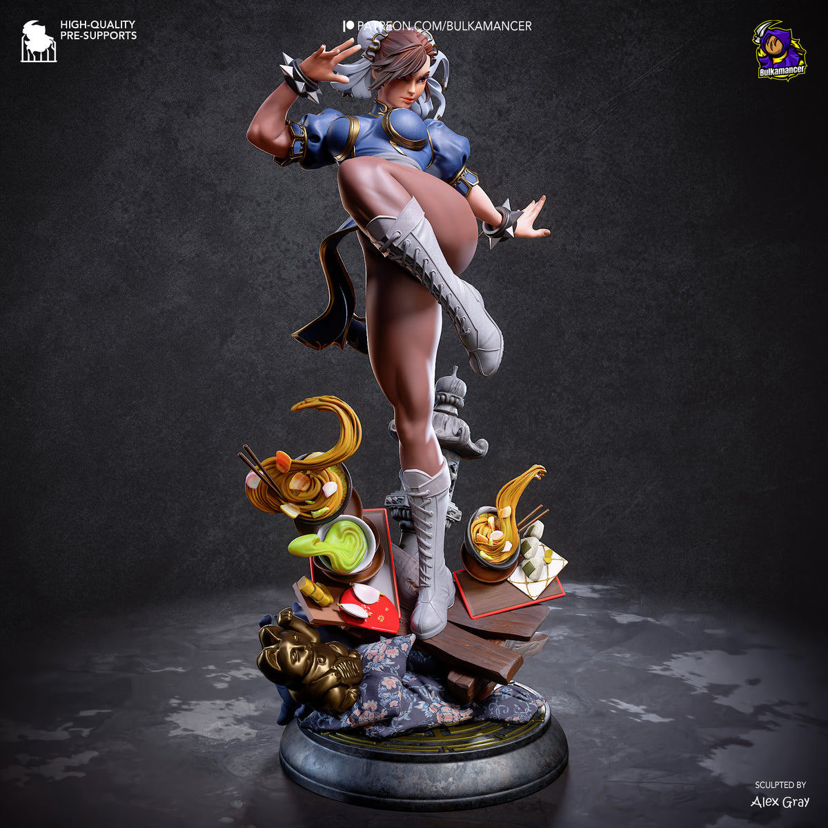 Ingeniero de escuadrón aerotransportado | Figura de kit de resina para garaje | Bulkamancer Sculpts