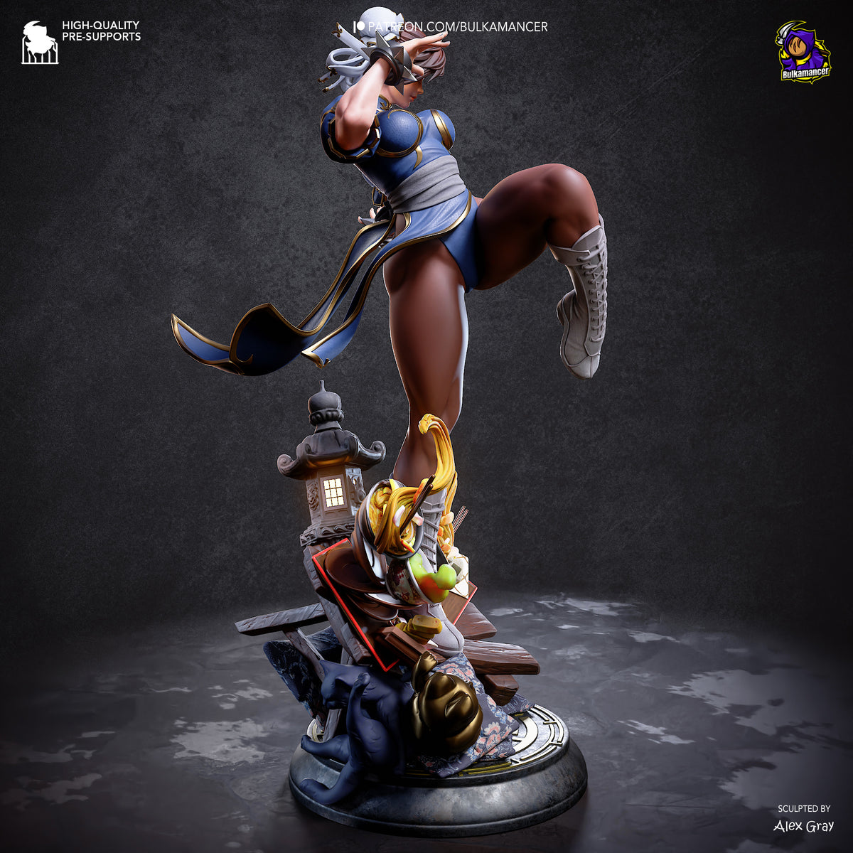 Ingeniero de escuadrón aerotransportado | Figura de kit de resina para garaje | Bulkamancer Sculpts