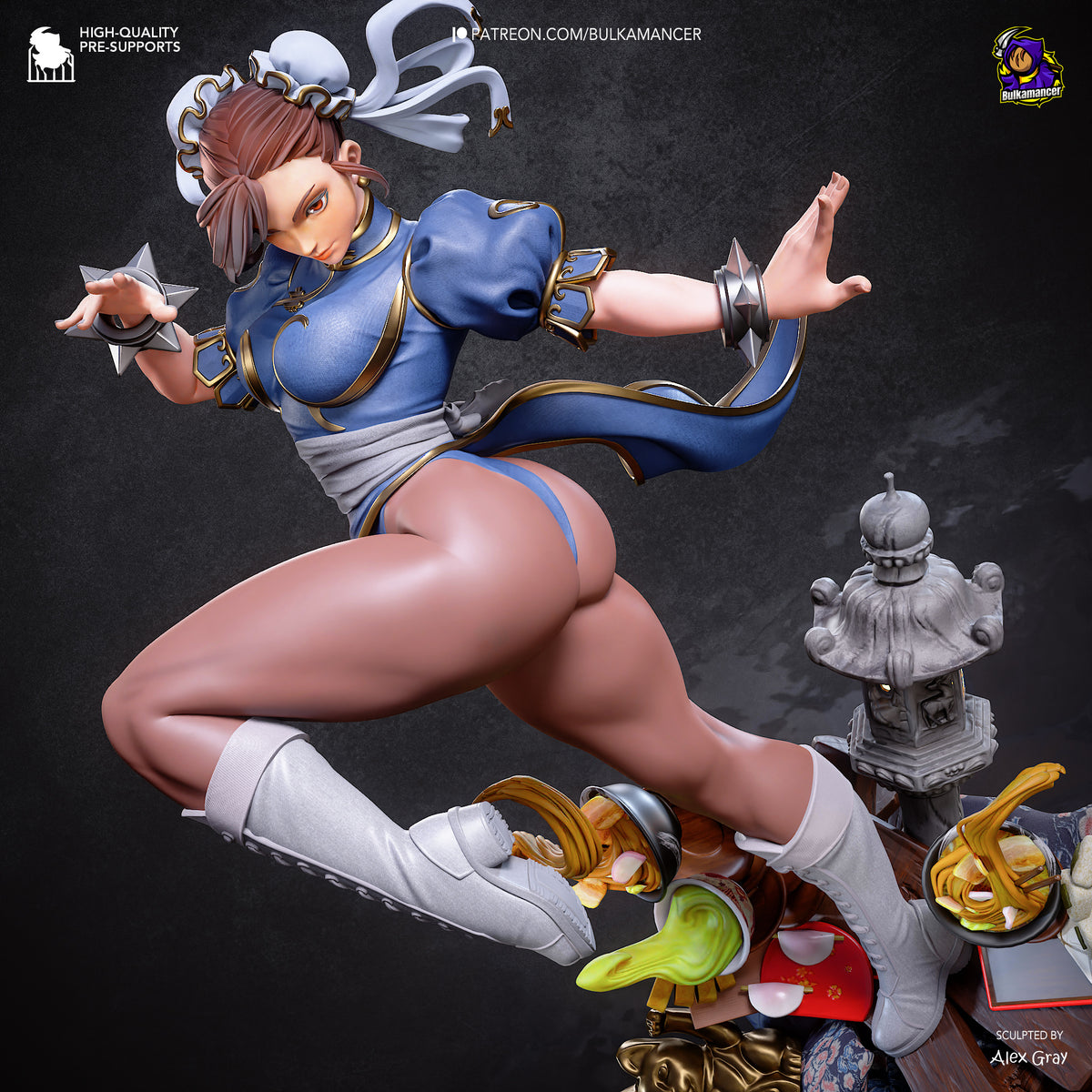 Ingeniero de escuadrón aerotransportado | Figura de kit de resina para garaje | Bulkamancer Sculpts