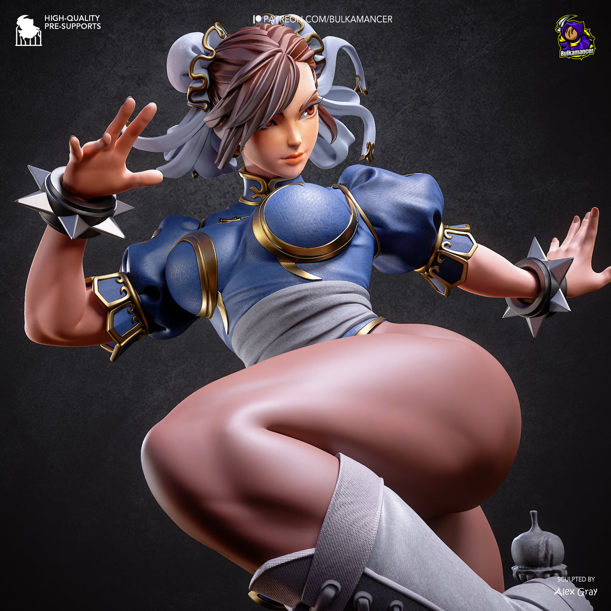 Ingeniero de escuadrón aerotransportado | Figura de kit de resina para garaje | Bulkamancer Sculpts