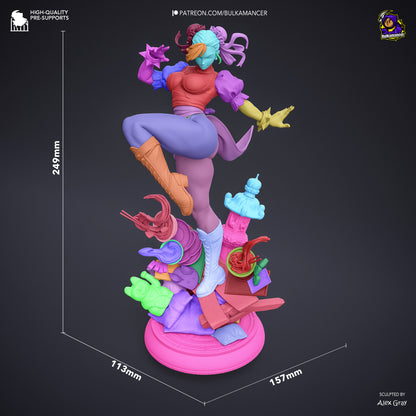 Ingeniero de escuadrón aerotransportado | Figura de kit de resina para garaje | Bulkamancer Sculpts