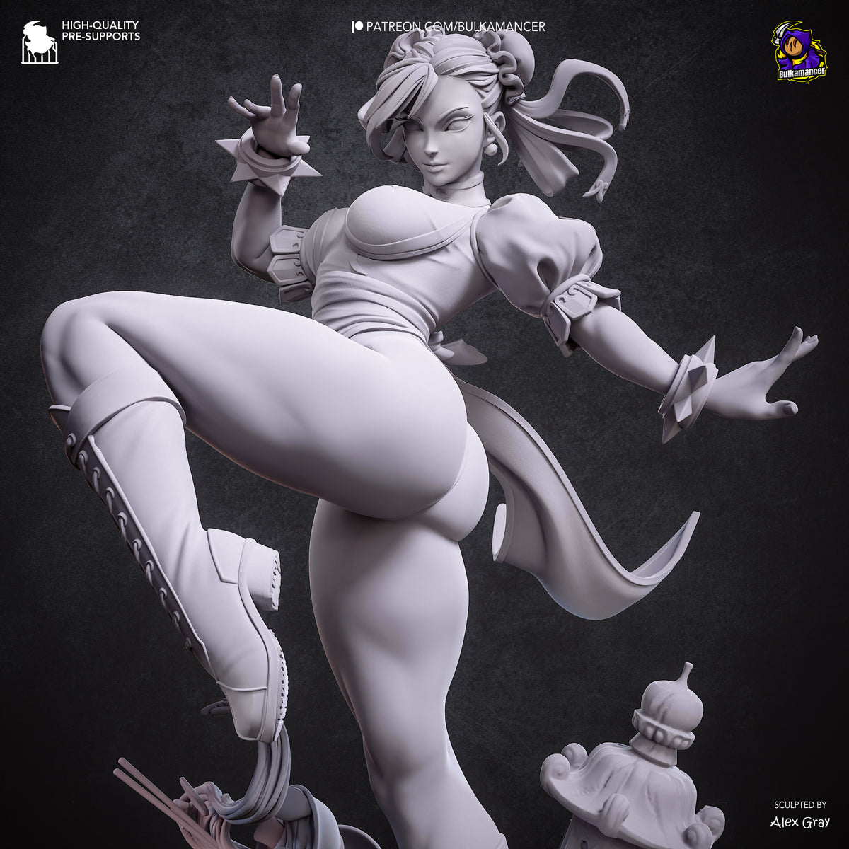 Ingeniero de escuadrón aerotransportado | Figura de kit de resina para garaje | Bulkamancer Sculpts