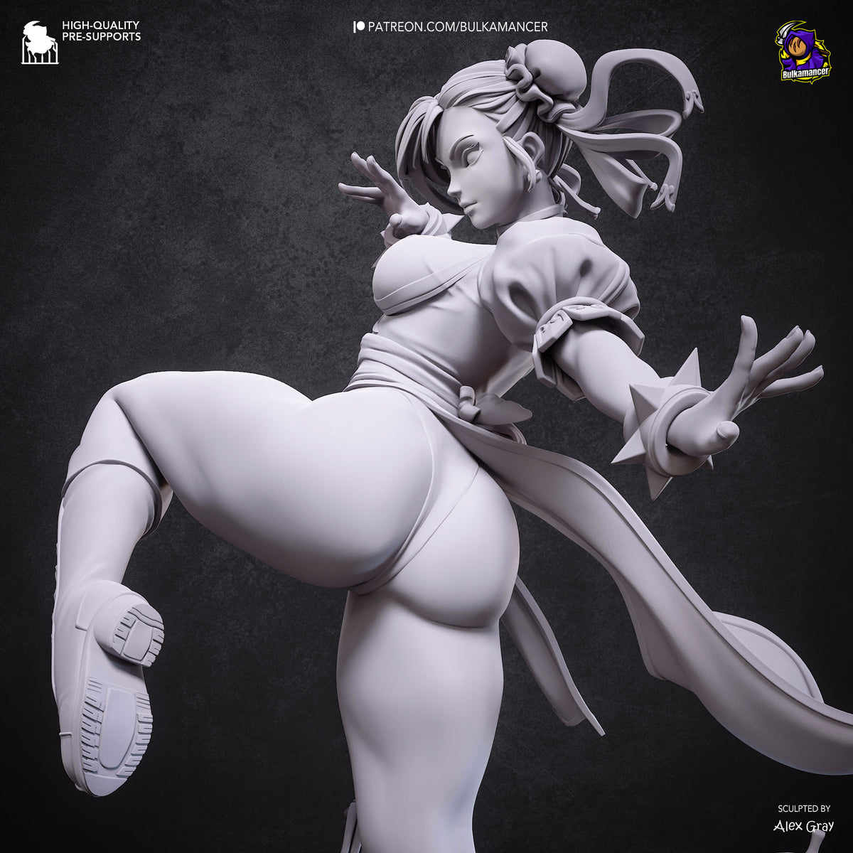 Ingeniero de escuadrón aerotransportado | Figura de kit de resina para garaje | Bulkamancer Sculpts
