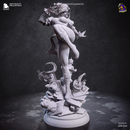 Ingeniero de escuadrón aerotransportado | Figura de kit de resina para garaje | Bulkamancer Sculpts