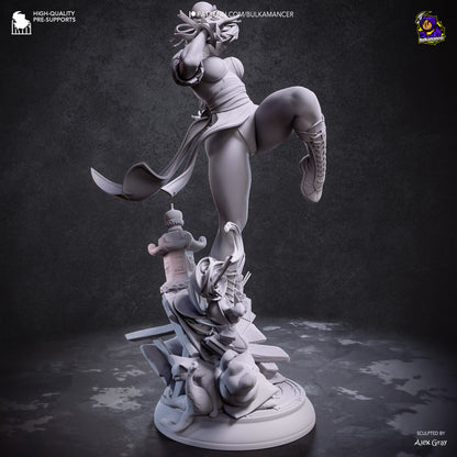 Ingeniero de escuadrón aerotransportado | Figura de kit de resina para garaje | Bulkamancer Sculpts