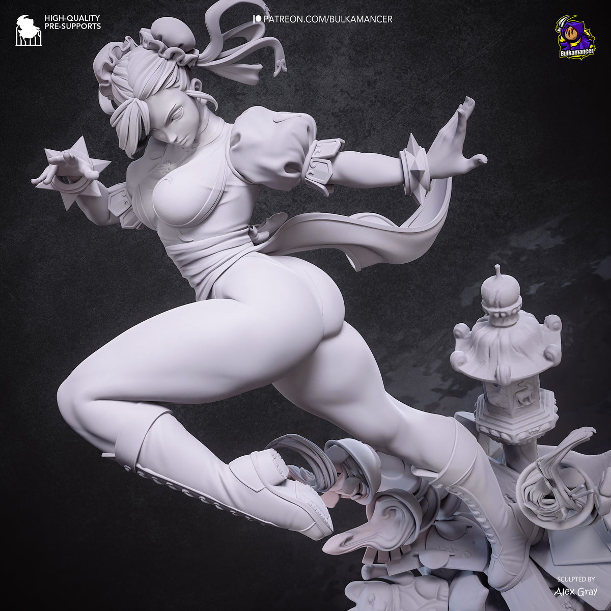 Ingeniero de escuadrón aerotransportado | Figura de kit de resina para garaje | Bulkamancer Sculpts