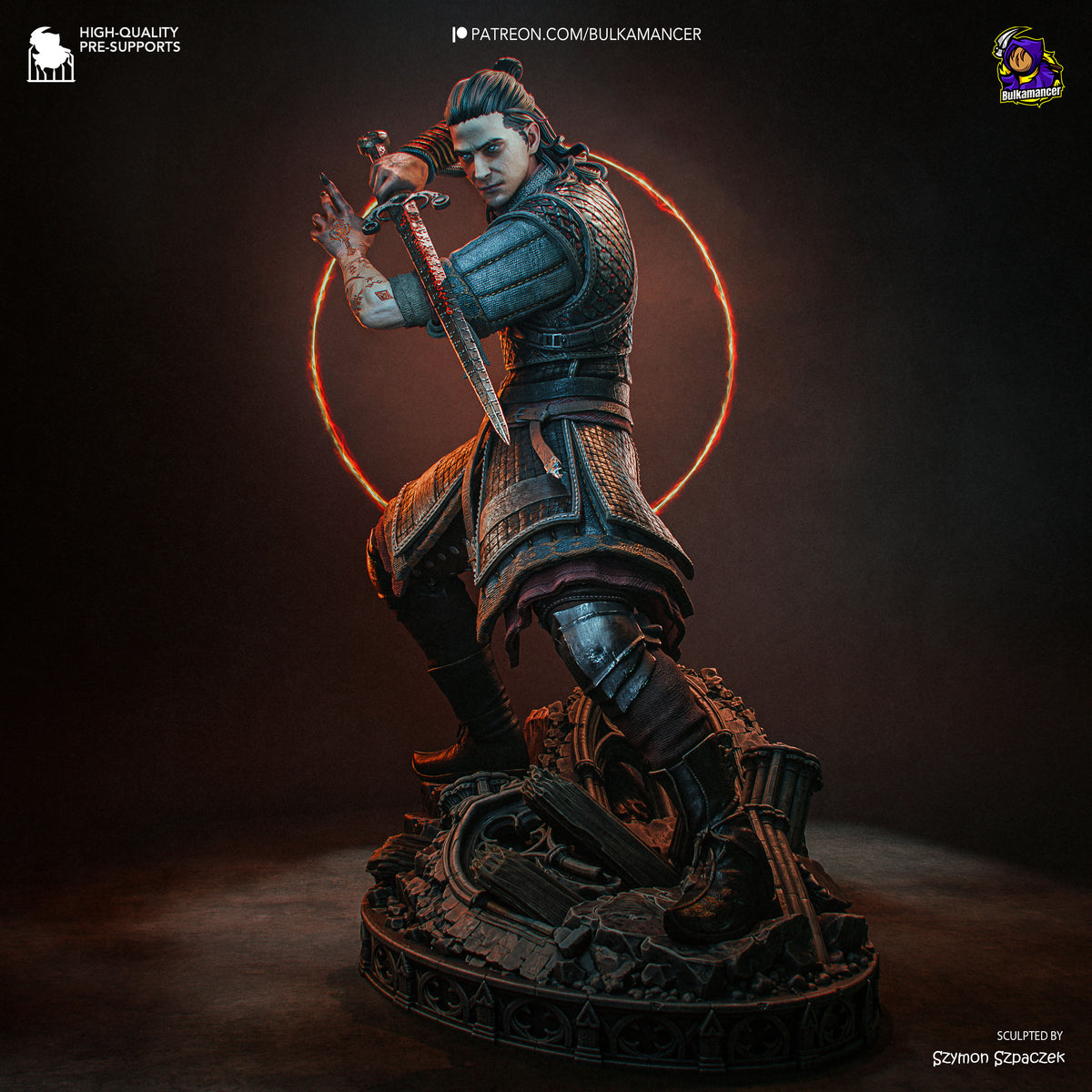 Ingeniero de escuadrón aerotransportado | Figura de kit de resina para garaje | Bulkamancer Sculpts