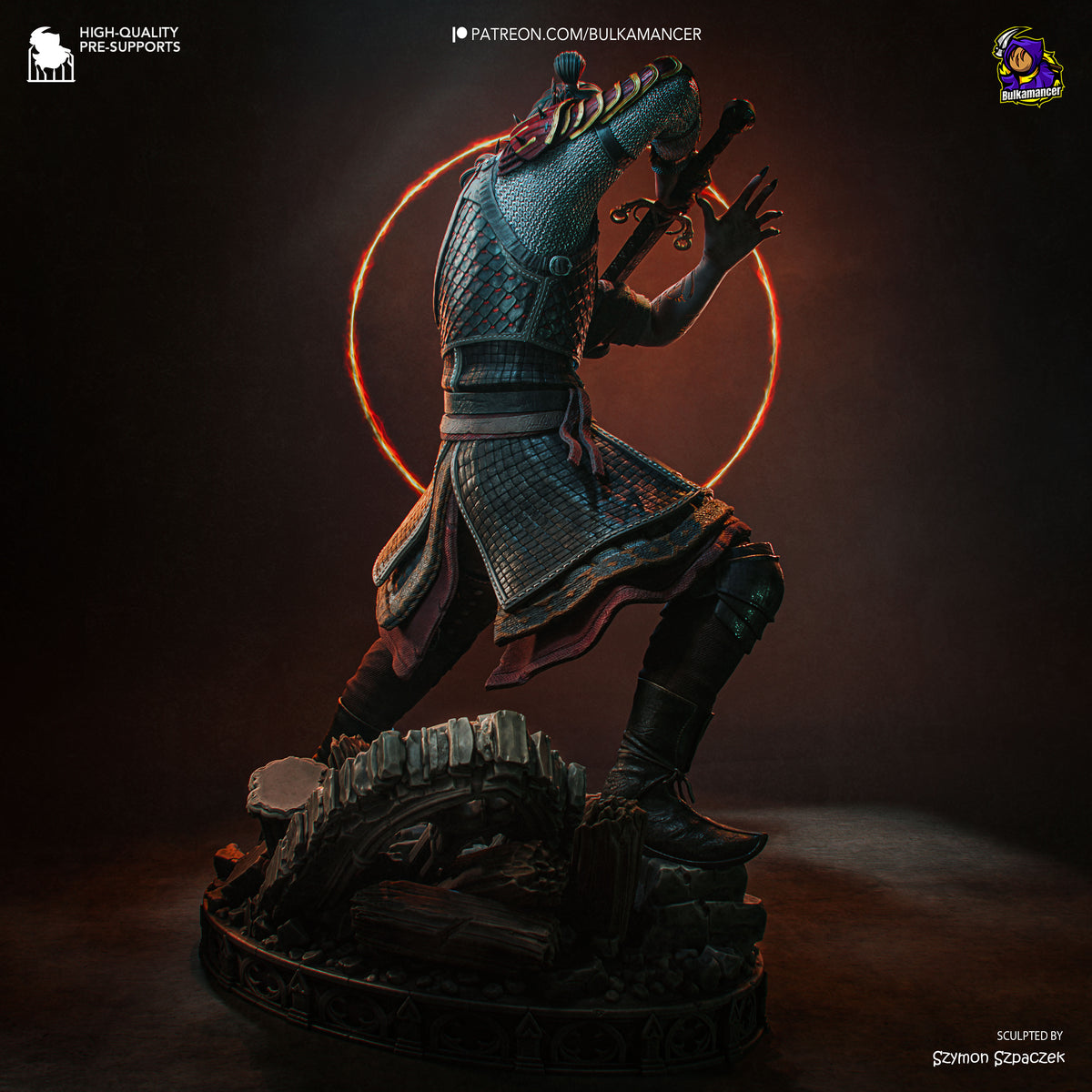 Ingeniero de escuadrón aerotransportado | Figura de kit de resina para garaje | Bulkamancer Sculpts