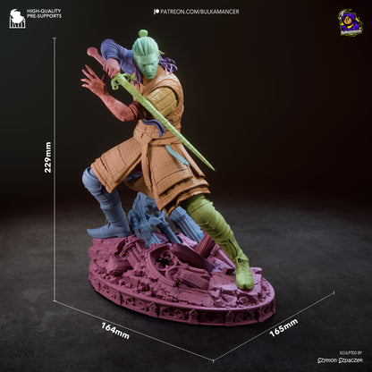 Ingeniero de escuadrón aerotransportado | Figura de kit de resina para garaje | Bulkamancer Sculpts