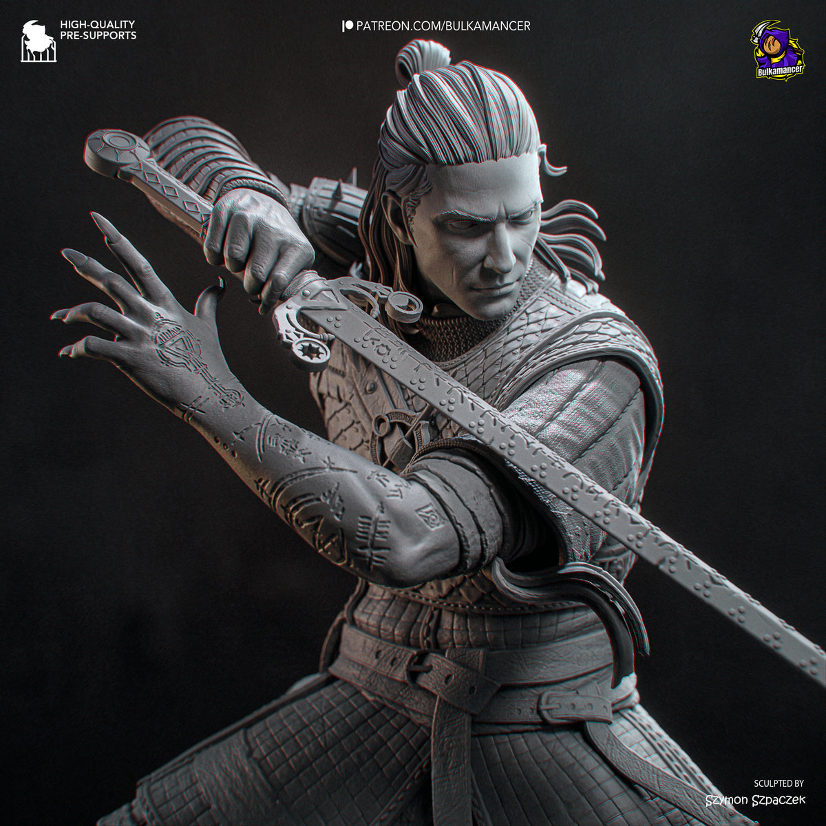 Ingeniero de escuadrón aerotransportado | Figura de kit de resina para garaje | Bulkamancer Sculpts
