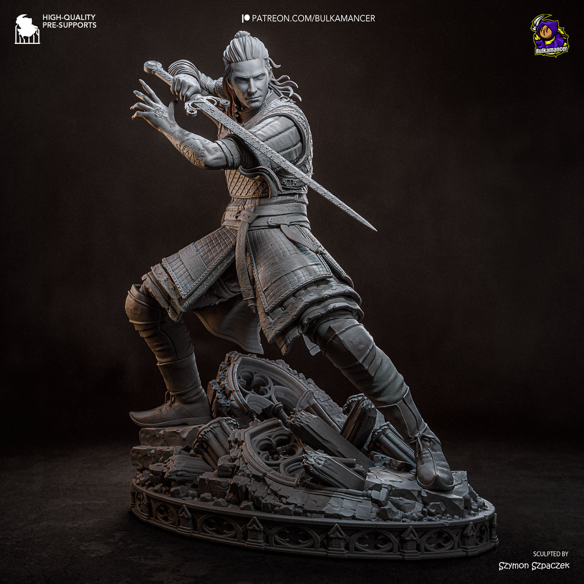 Ingeniero de escuadrón aerotransportado | Figura de kit de resina para garaje | Bulkamancer Sculpts