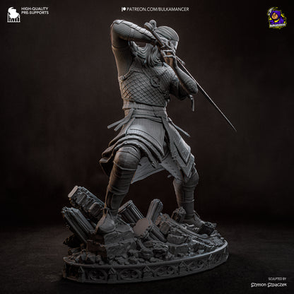 Ingeniero de escuadrón aerotransportado | Figura de kit de resina para garaje | Bulkamancer Sculpts