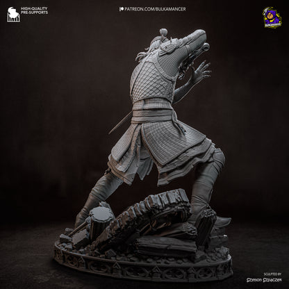 Ingeniero de escuadrón aerotransportado | Figura de kit de resina para garaje | Bulkamancer Sculpts