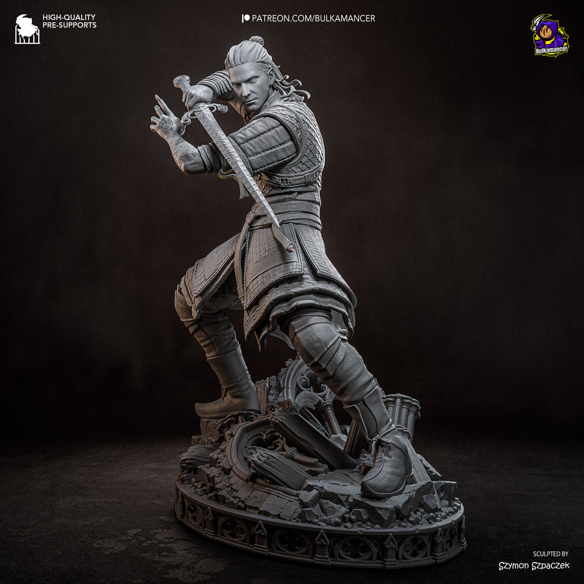 Ingeniero de escuadrón aerotransportado | Figura de kit de resina para garaje | Bulkamancer Sculpts