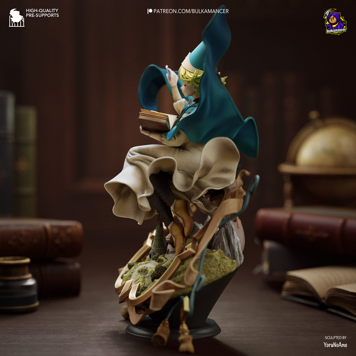 Tailor Witch | Resin Garage Kit Figure | Bulkamancer Sculpts