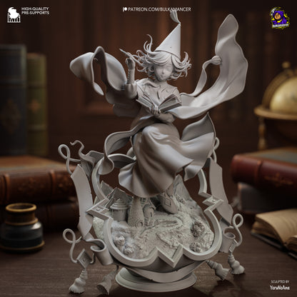 Tailor Witch | Resin Garage Kit Figure | Bulkamancer Sculpts