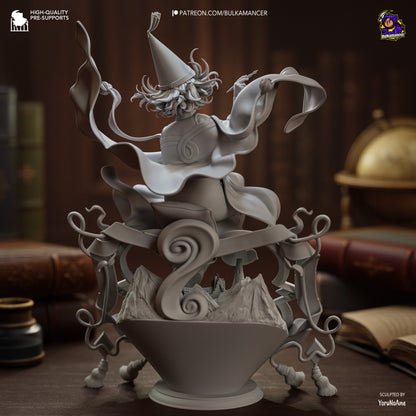 Tailor Witch | Resin Garage Kit Figure | Bulkamancer Sculpts