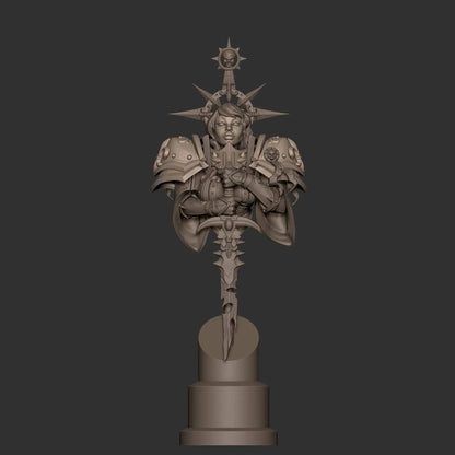 Battle Sister | Art Bust | Bite the Bullet