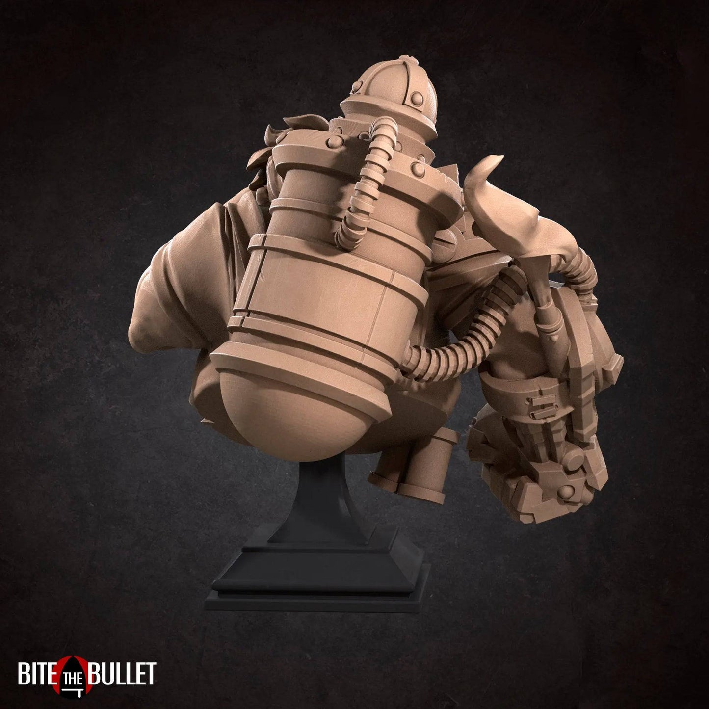 Dr. TNT | Miniature Bust | Bite the Bullet - Tattles Told 3D