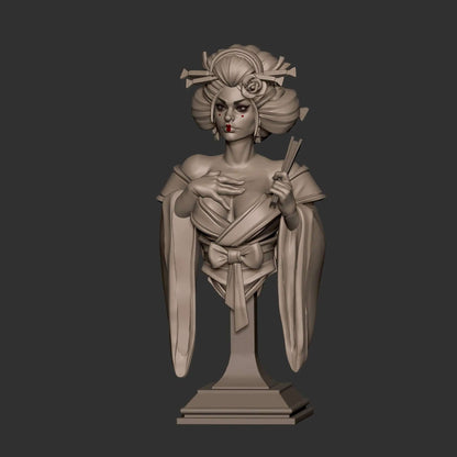 Geisha | Art Bust | Bite the Bullet